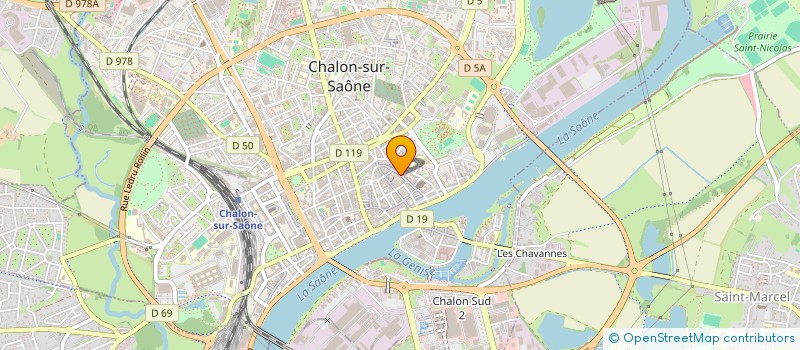 localisation de l'entreprise FIT FORM' à CHALON-SUR-SAONE