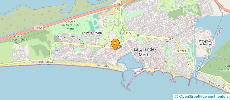 localisation de l'entreprise FIT FORM ISLAND à LA GRANDE-MOTTE