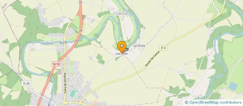 localisation de l'entreprise FIT & FORME  VALENCE-EN-POITOU