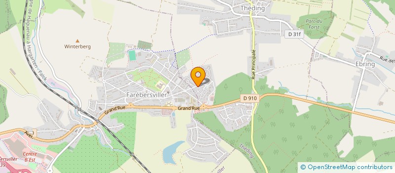 localisation de l'entreprise FIT ' FORME THEDING  THEDING