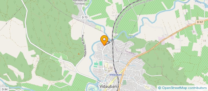 localisation de l'entreprise FIT & FUN COACHING  VIDAUBAN