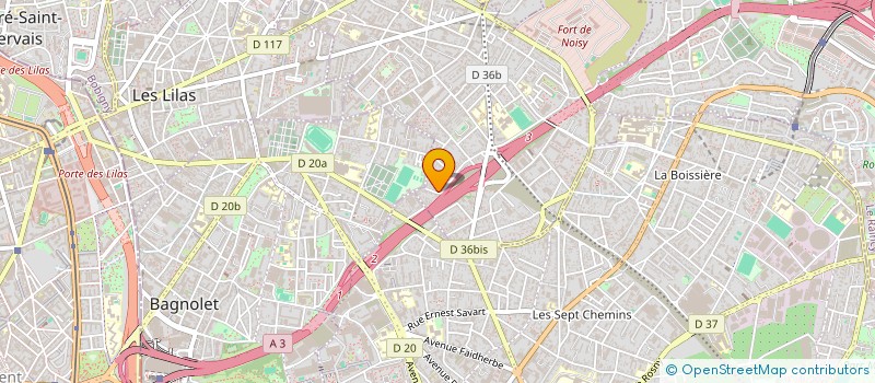 localisation de l'entreprise FIT GIRLS à ROMAINVILLE