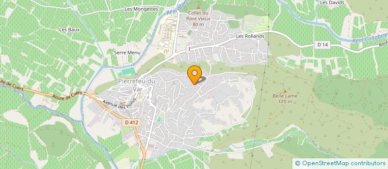 localisation de l'entreprise FIT GYM PIERREFEU  PIERREFEU-DU-VAR