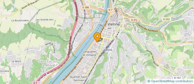 localisation de l'entreprise FIT HOUSE  VIENNE