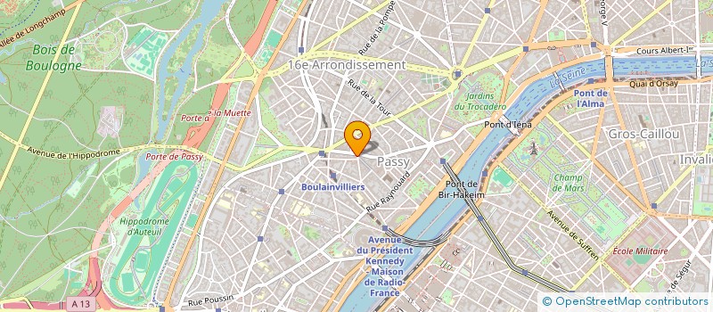 localisation de l'entreprise FIT IMMO  PARIS