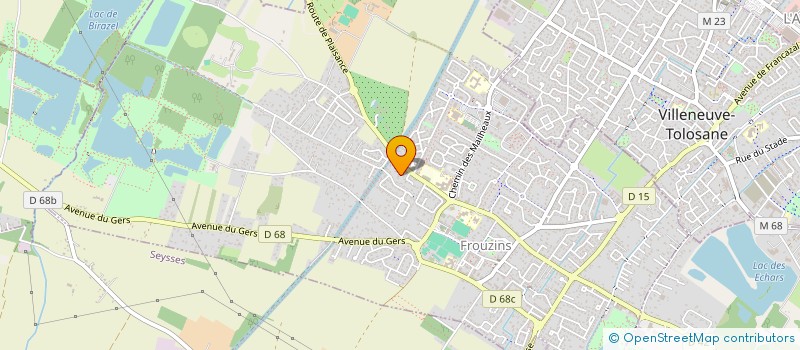 localisation de l'entreprise FIT IMMO à FROUZINS