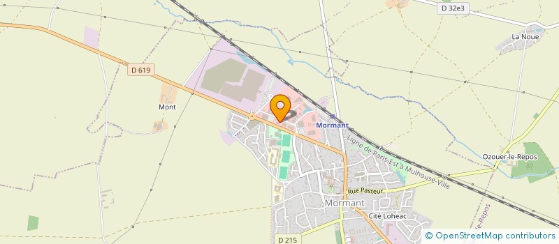 localisation de l'entreprise FIT' IN' FUN  MORMANT