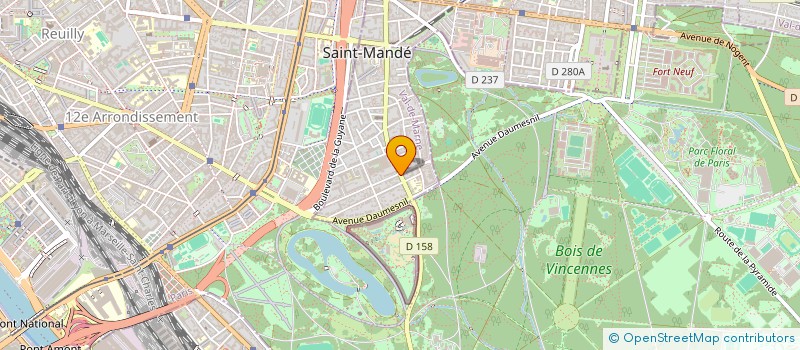 localisation de l'entreprise FIT INVESTS à SAINT-MANDE