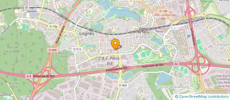 localisation de l'entreprise FIT'KEL à LOGNES