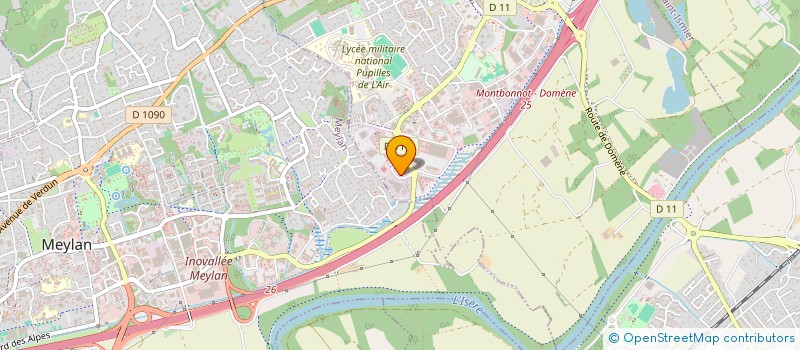 localisation de l'entreprise FIT LIFE TRAINING  MONTBONNOT-SAINT-MARTIN