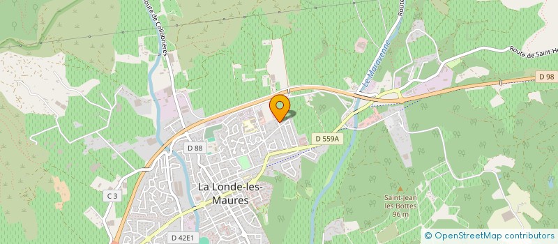 localisation de l'entreprise FIT'LONDE à LA LONDE-LES-MAURES