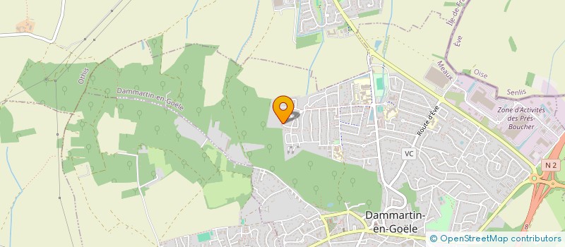 localisation de l'entreprise FIT-MO TRADING  DAMMARTIN-EN-GOELE