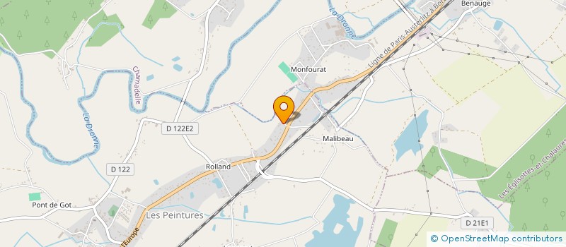 localisation de l'entreprise FIT'MOTIV EQUILIBRE  LES PEINTURES