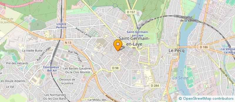 localisation de l'entreprise FIT MY FEET  SAINT-GERMAIN-EN-LAYE