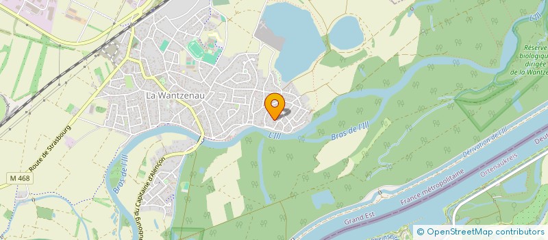 localisation de l'entreprise FIT'N DANCE 67  LA WANTZENAU