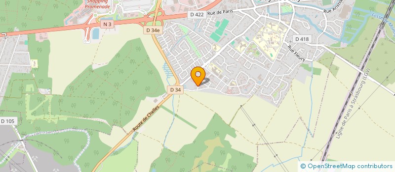 localisation de l'entreprise FIT N' FRESH FOOD  CLAYE-SOUILLY