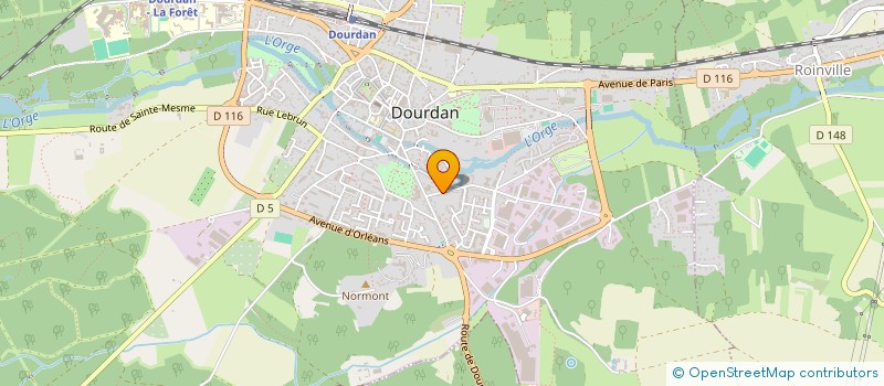 localisation de l'entreprise FIT'N MOVE à DOURDAN
