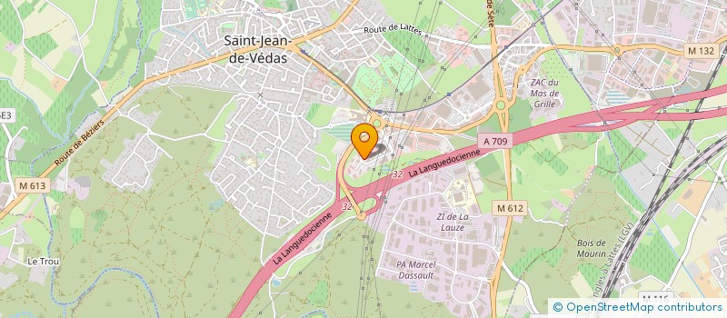 localisation de l'entreprise FIT'OSE  SAINT-JEAN-DE-VEDAS