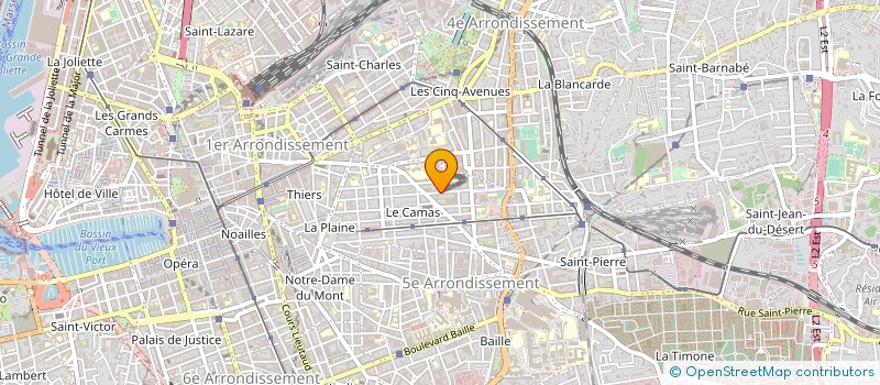 localisation de l'entreprise FIT PASSION 48 à MARSEILLE
