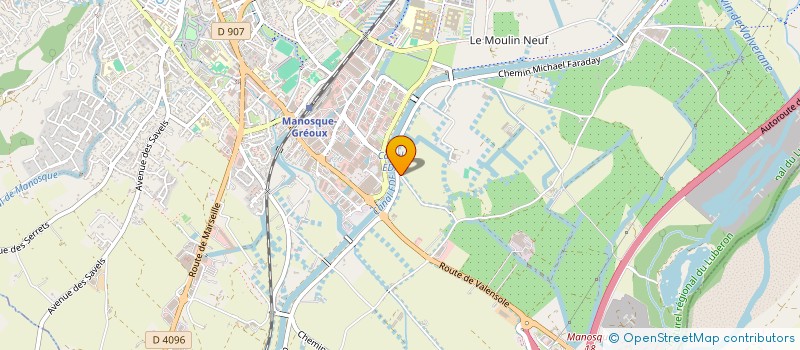 localisation de l'entreprise FIT-PLANS II à MANOSQUE