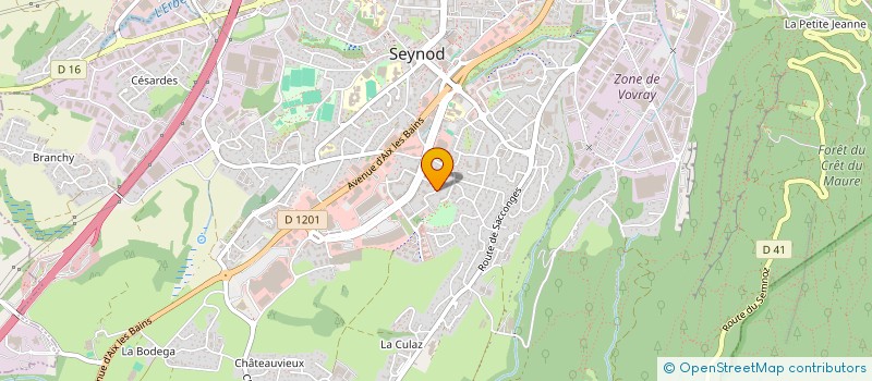 localisation de l'entreprise FIT PLUS à ANNECY