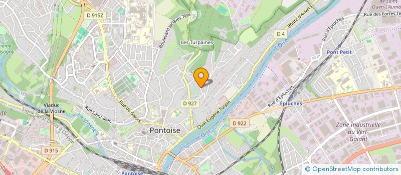localisation de l'entreprise FIT POWER à PONTOISE