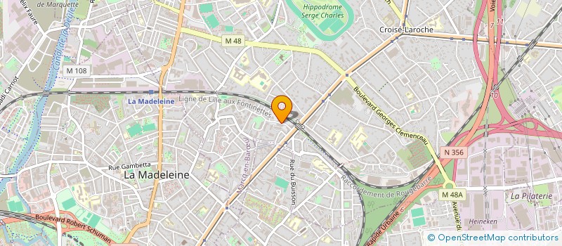 localisation de l'entreprise FIT RETAIL à MARCQ-EN-BARŒUL
