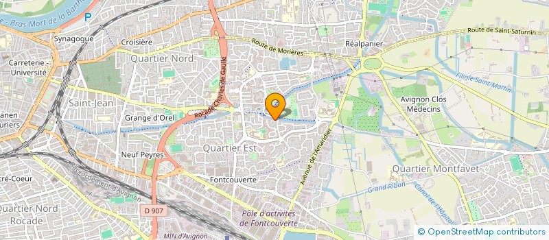 localisation de l'entreprise FIT'RUN 84 AVIGNON à AVIGNON