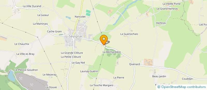 localisation de l'entreprise FIT'SPORT  SEVIGNAC