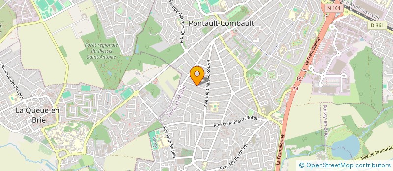 localisation de l'entreprise FIT THEM ALL à PONTAULT-COMBAULT