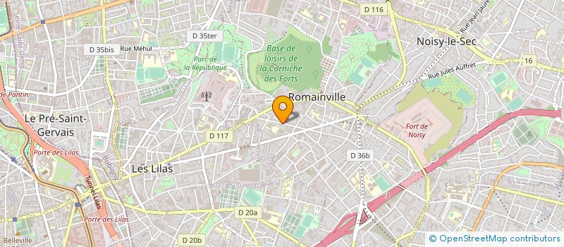 localisation de l'entreprise FIT-TIME à ROMAINVILLE