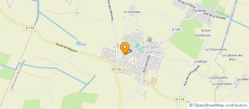 localisation de l'entreprise FIT  & TRAINING BY COACH'FLO  SAINT-JEAN-DE-LIVERSAY