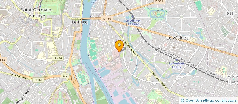 localisation de l'entreprise FIT-TROC à LE VESINET