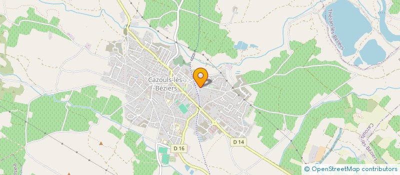 localisation de l'entreprise FIT TRUCK  CAZOULS-LES-BEZIERS