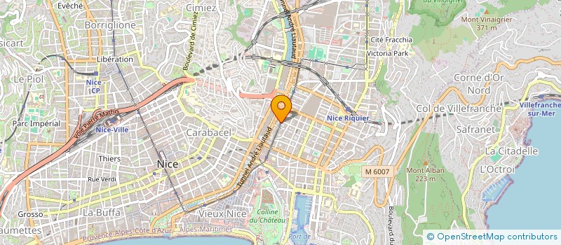 localisation de l'entreprise FIT-U  NICE