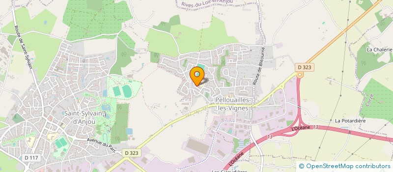 localisation de l'entreprise FIT UP  VERRIERES-EN-ANJOU