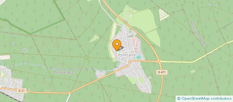 localisation de l'entreprise FIT UP PREMIUM  PONTCARRE