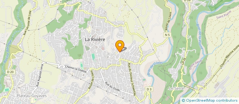 localisation de l'entreprise FIT YOUR BODY à SAINT-LOUIS