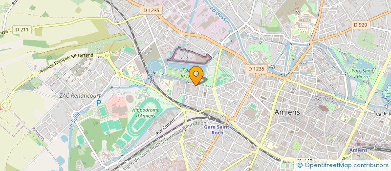 localisation de l'entreprise FIT ZONE à AMIENS