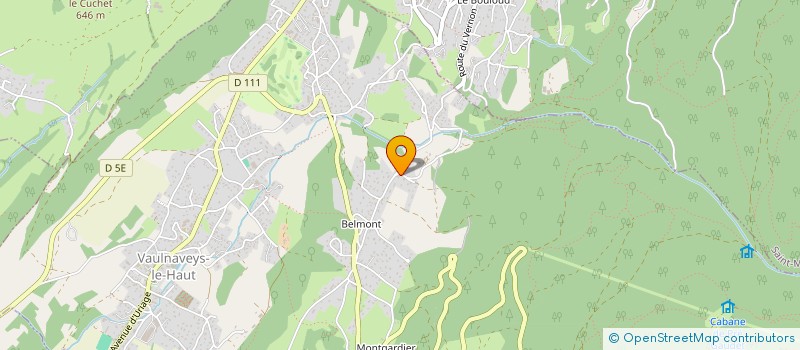 localisation de l'entreprise FIT2LEAD à VAULNAVEYS-LE-HAUT