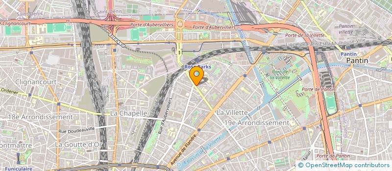 localisation de l'entreprise FITAHIANA DE L'ILE ROUGE  PARIS