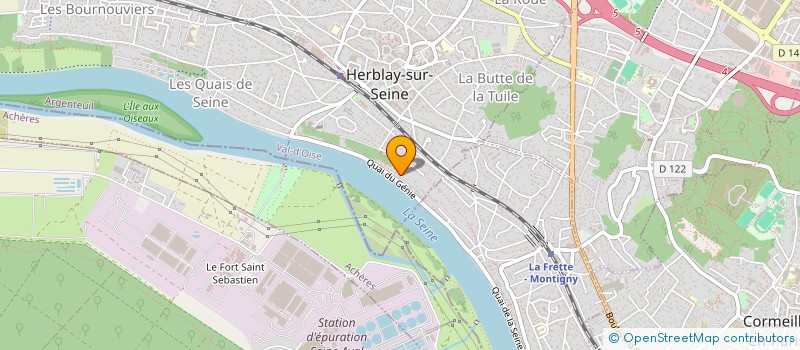 localisation de l'entreprise FITALELU  HERBLAY-SUR-SEINE