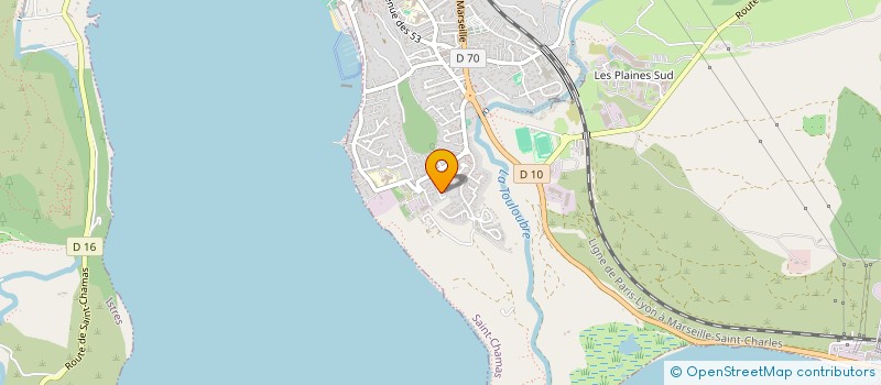 localisation de l'entreprise FITCHALLENGE  SAINT-CHAMAS