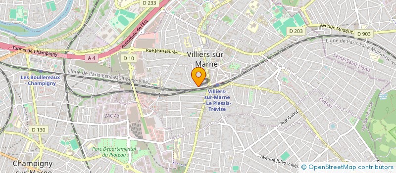localisation de l'entreprise FITEC CONSULTING à VILLIERS-SUR-MARNE