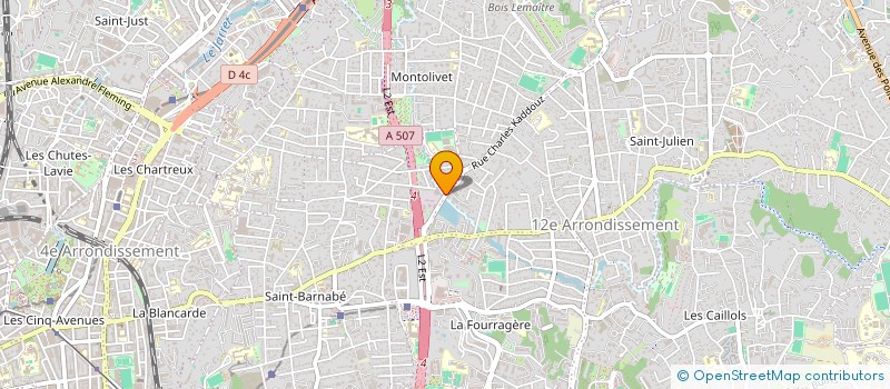 localisation de l'entreprise FITER à MARSEILLE