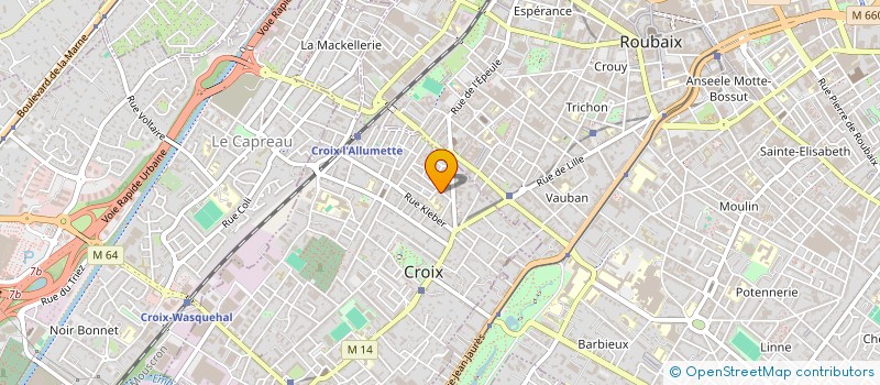 localisation de l'entreprise FITGROUP  CROIX