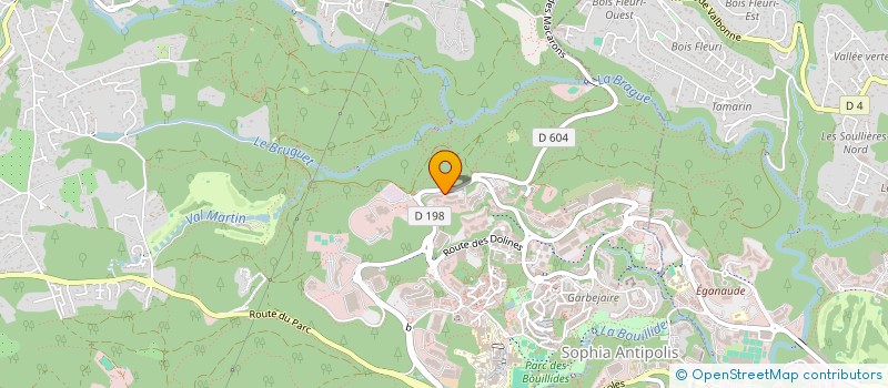 localisation de l'entreprise FITHEALTH à VALBONNE