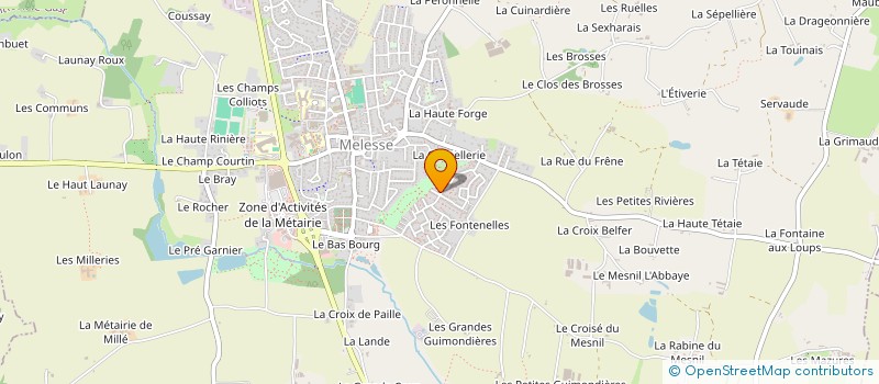 localisation de l'entreprise FITIJO  MELESSE