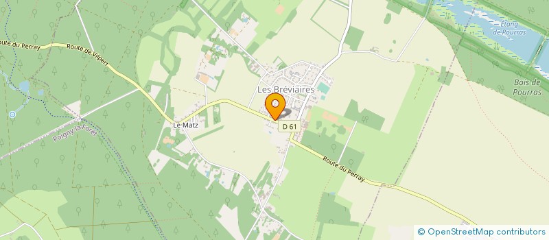 localisation de l'entreprise FITILA  LES BREVIAIRES