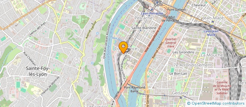 localisation de l'entreprise FITINVEST à LYON